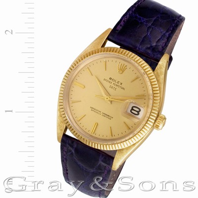 Rolex 6534 Date Automatic Male 14k yellow gold Replica Watches
