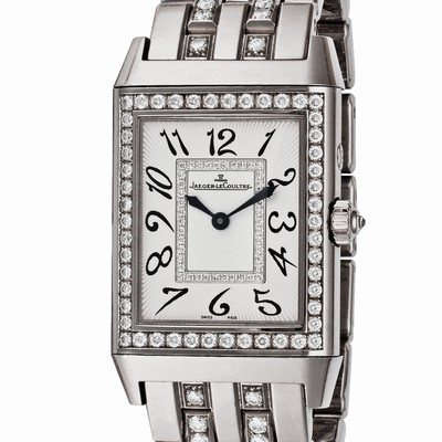 Jaeger LeCoultre 269.3.54 Reverso Duetto Duo Manual Unisex 18k White Gold Replica Watches