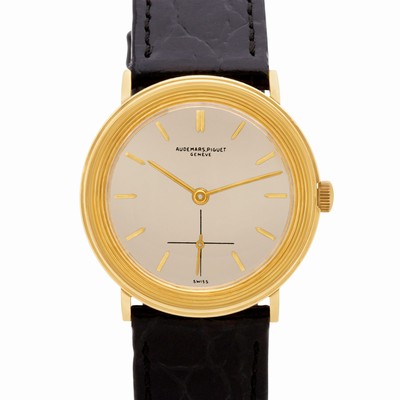 Audemars Piguet 16100 Geneve Manual Male 18k yellow gold Replica Watches