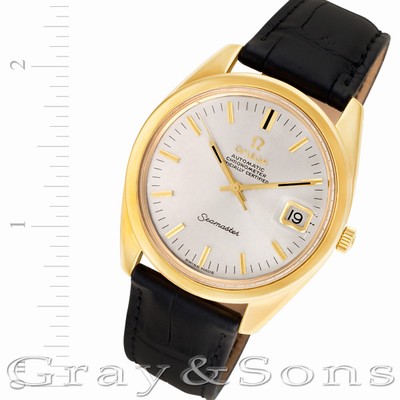 Omega 168 Seamaster Automatic Male 18k yellow gold Replica Watches