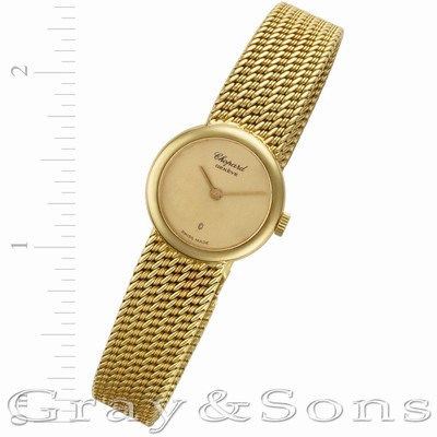 Chopard 4067 Geneve Quartz Female 18k yellow gold Replica Watches