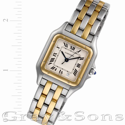 Cartier W25028B Panthere Quartz Male Stainless Steel Replica Watches