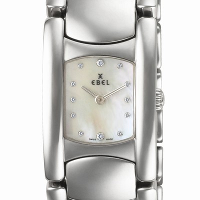 Ebel E9057A21 Beluga Quartz Female Stainless Steel Replica Watches