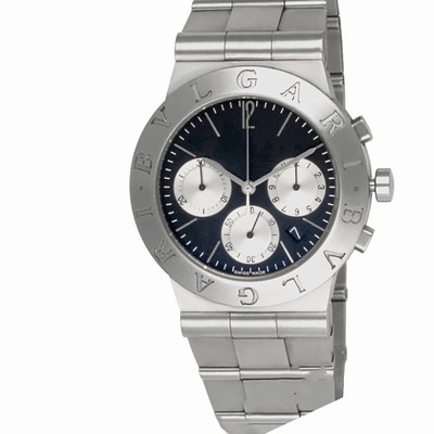 Bvlgari ch35s Diagono Quartz Male Stainless Steel Replica Watches