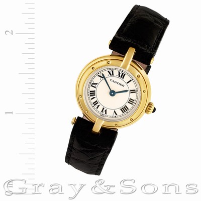 Cartier 8669206137 VLC Quartz Female 18k yellow gold Replica Watches