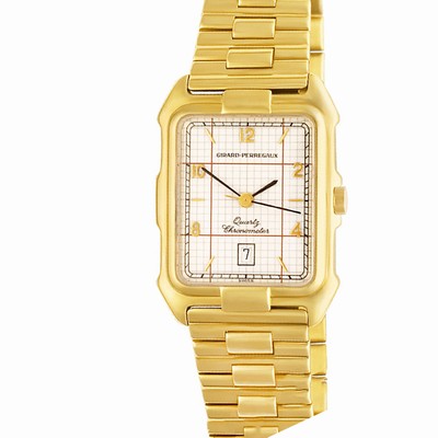 Girard Perregaux 25363 Classic Quartz Male 18k yellow gold Replica Watches