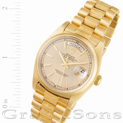 Rolex 18078 Day-Date Automatic Male 18k yellow gold Replica Watches