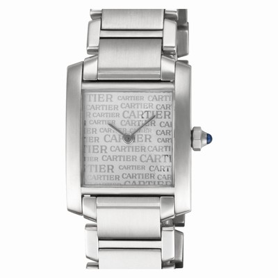 Cartier W51008Q3 Tank Francaise Quartz Female Stainless Steel Replica Watches