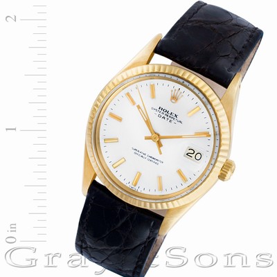 Rolex 15037 Date Automatic Male 14k yellow gold Replica Watches