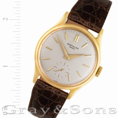 Patek Philippe 2509 Classic Manual Male 18k yellow gold Replica Watches