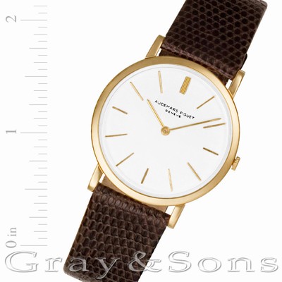 Audemars Piguet Audemars Piguet 456 Ultra Thin Manual Male 18k yellow gold Replica Watches