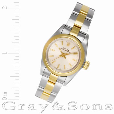 Rolex 67183 Oyster Perpetual Automatic Female Stainless Steel Replica Watches