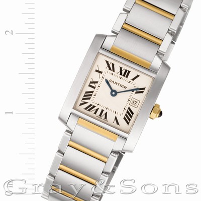 Cartier W51012Q4 Tank Francaise Quartz Unisex Stainless Steel Replica Watches