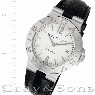 Bvlgari LVC 38 S Diagono Automatic Male Stainless Steel Replica Watches