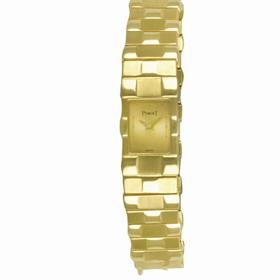 Piaget 15281 C 581 Polo Quartz Female 18k yellow gold Replica Watches