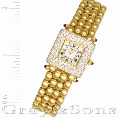 Chopard 419-1 Happy Sport Quartz Female 18k yellow gold Replica Watches