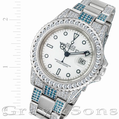 Rolex 16570 Explorer II Automatic Male Stainless Steel Replica Watches