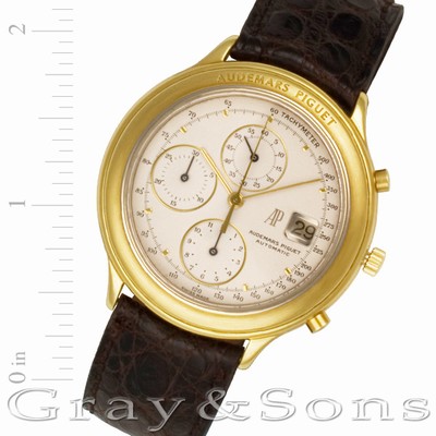 Audemars Piguet ST25644 Huitieme Automatic Male 18k yellow gold Replica Watches