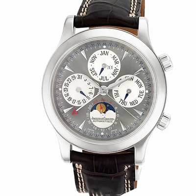 Jaeger LeCoultre 146.3.95 Master Compressor Automatic Male 18k White Gold Replica Watches