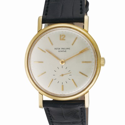 Patek Philippe 2584 Calatrava Automatic Male 18k yellow gold Replica Watches