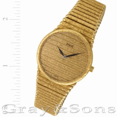 Piaget Piaget 4531 Classic Manual Male 18k yellow gold Replica Watches