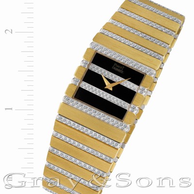 Piaget 7131C705 Polo Quartz Male 18k yellow gold Replica Watches