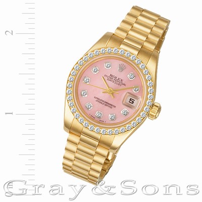 Rolex 179178 Datejust Automatic Female 18k yellow gold Replica Watches