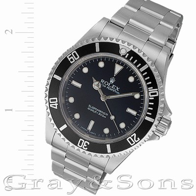 Rolex 14060m Submariner No Date Automatic Male Stainless Steel Replica Watches