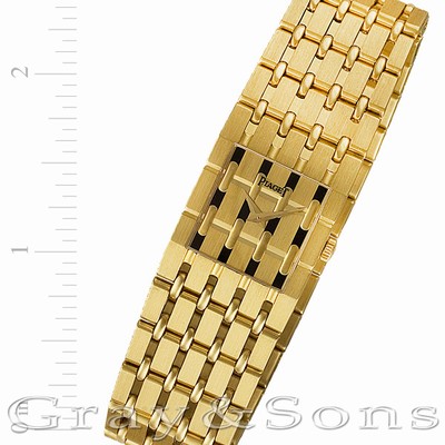 Piaget 8131 K 51 Quartz Male 18k yellow gold Replica Watches