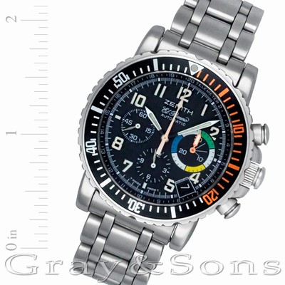 Zenith 02 El Primero Automatic Male Stainless Steel Replica Watches