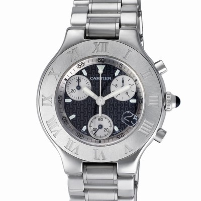 Cartier w10172t2 Chronoscaph Quartz Male Stainless Steel Replica Watches