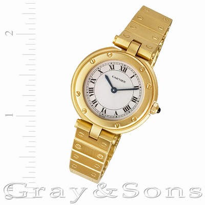 Cartier Cartier 1432 Santos Quartz Female 18k yellow gold Replica Watches