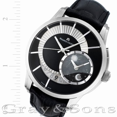 Maurice Lacroix PT6108/2 Pontos Decentrique GMT Automatic Male Titanium Replica Watches
