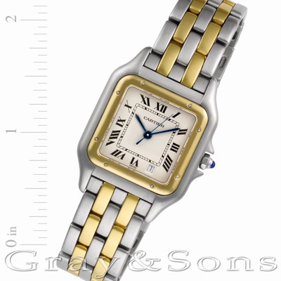 Cartier WCAGO132 Panthere Quartz Male Stainless Steel Replica Watches