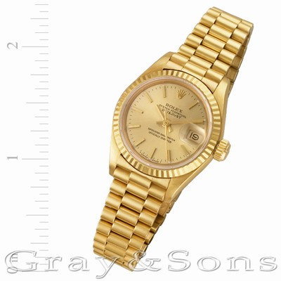 Rolex 69178 Datejust Automatic Female 18k yellow gold Replica Watches
