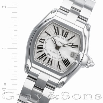 Cartier W6205v3 Roadster Automatic Male Stainless Steel Replica Watches