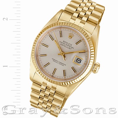 Rolex 16018 Datejust Automatic Male 18k yellow gold Replica Watches