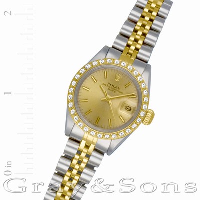 Rolex 6917 Date Automatic Female Stainless Steel Replica Watches