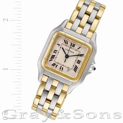 Cartier 110 000 r Panthere Quartz Male Stainless Steel Replica Watches