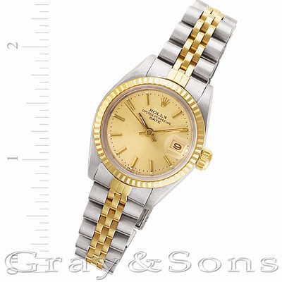 Rolex 6917 Date Automatic Female Stainless Steel Replica Watches