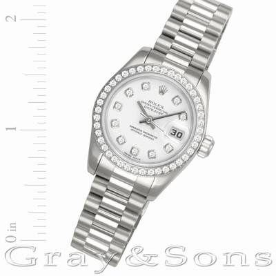 Rolex 179136 Datejust Automatic Female Platinum Replica Watches