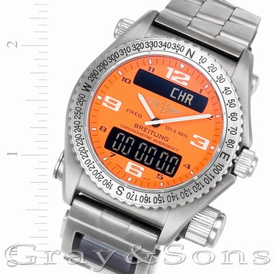 Breitling E76321 Emergency Quartz Male Titanium Replica Watches