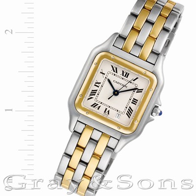 Cartier W25028B Panthere Quartz Male Stainless Steel Replica Watches
