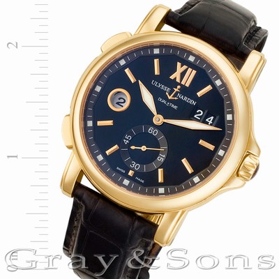 Ulysse Nardin 246-55 GMT-Master II Automatic Male 18k yellow gold Replica Watches