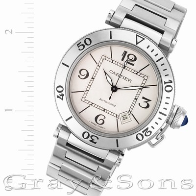 Cartier W31080M7 Pasha Seatimer Automatic Male Stainless Steel Replica Watches