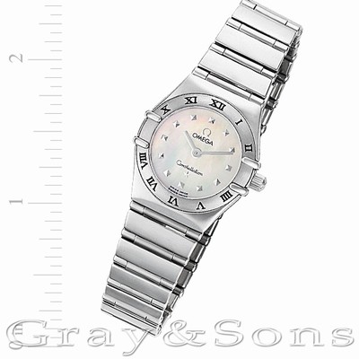 Omega 1561.71 Constellation Quartz Female Stainless Steel Replica Watches