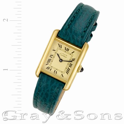 Cartier Cartier 1901 Tank Manual Female plaque Replica Watches