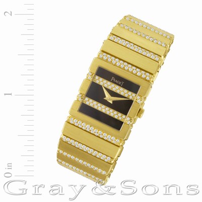 Piaget 8131c701 Polo Quartz Female 18k yellow gold Replica Watches