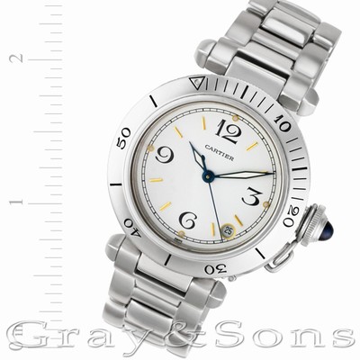 Cartier W31074M7 Pasha Automatic Unisex Stainless Steel Replica Watches