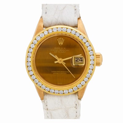 Rolex 6917 Datejust Automatic Female 18k yellow gold Replica Watches